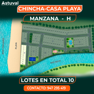 LOTES PARA CASAS DE PLAYA - MANZANA H